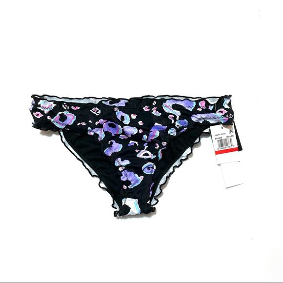 Salt+Cove Leopard print ruched bikini swim bottom - Picture 5 of 6